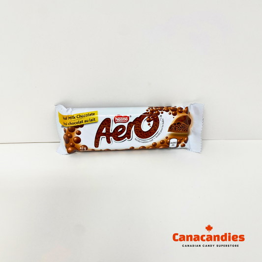 AERO MILK CHOCOLATE BAR | ICONIC CANADIAN CHOCOLATE WITH AIRY BUBBLES | 6 PACK