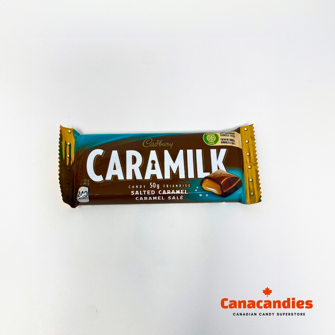 SALTED CARAMILK CHOCOLATE BAR | SWEET & SALTY CANADIAN INDULGENCE | 6 PACK