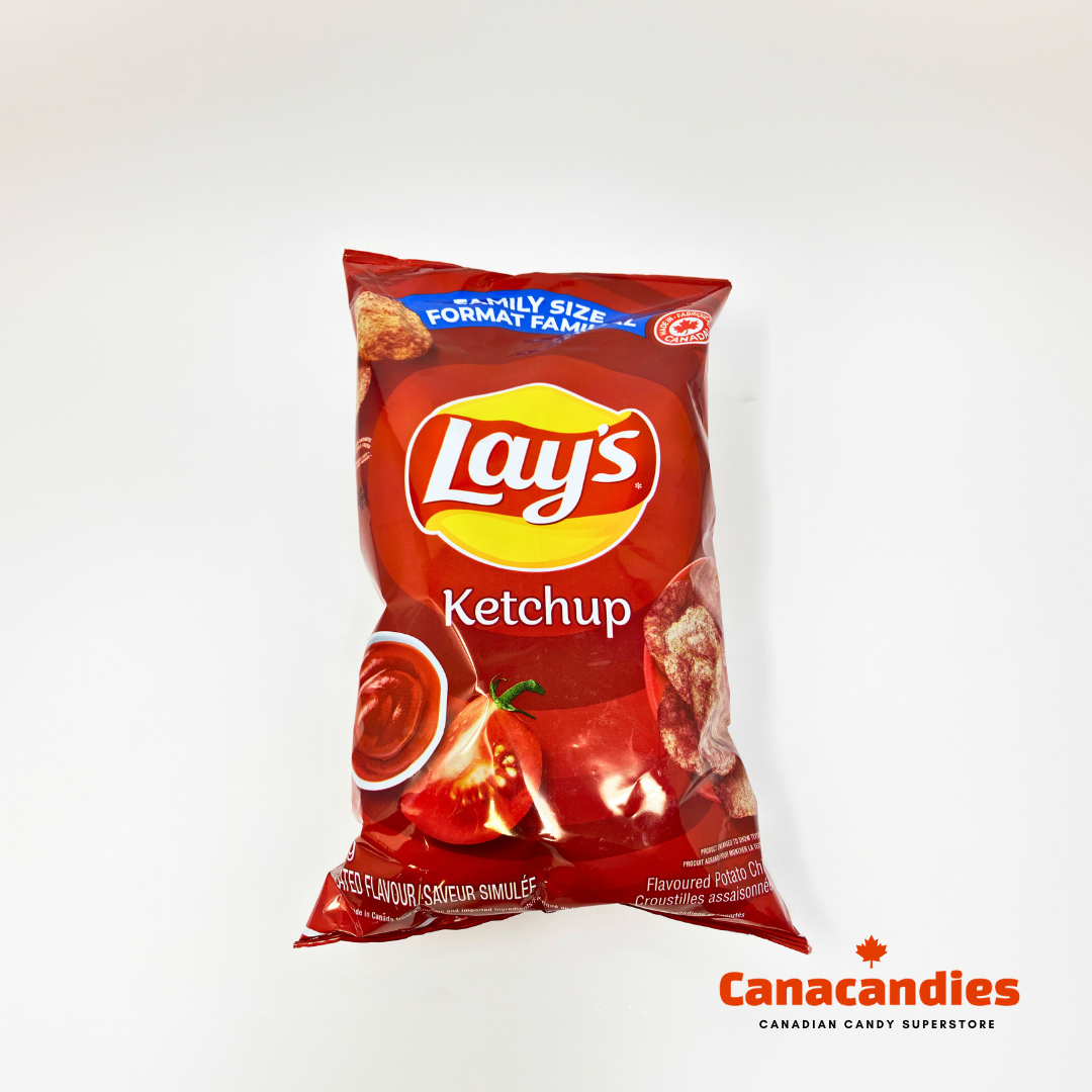 LAY’S KETCHUP CHIPS | CLASSIC CANADIAN FLAVOR | 3 PACK